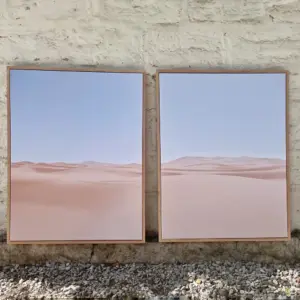Conjunto Cuadros Canvas Desierto