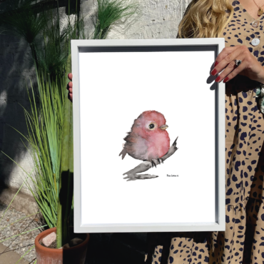 Cuadro Golondrina (acuarela)